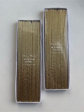 Meri Meri skinny gold birthday candles BNIB